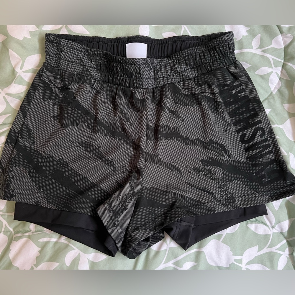 Gymshark Camo Shorts